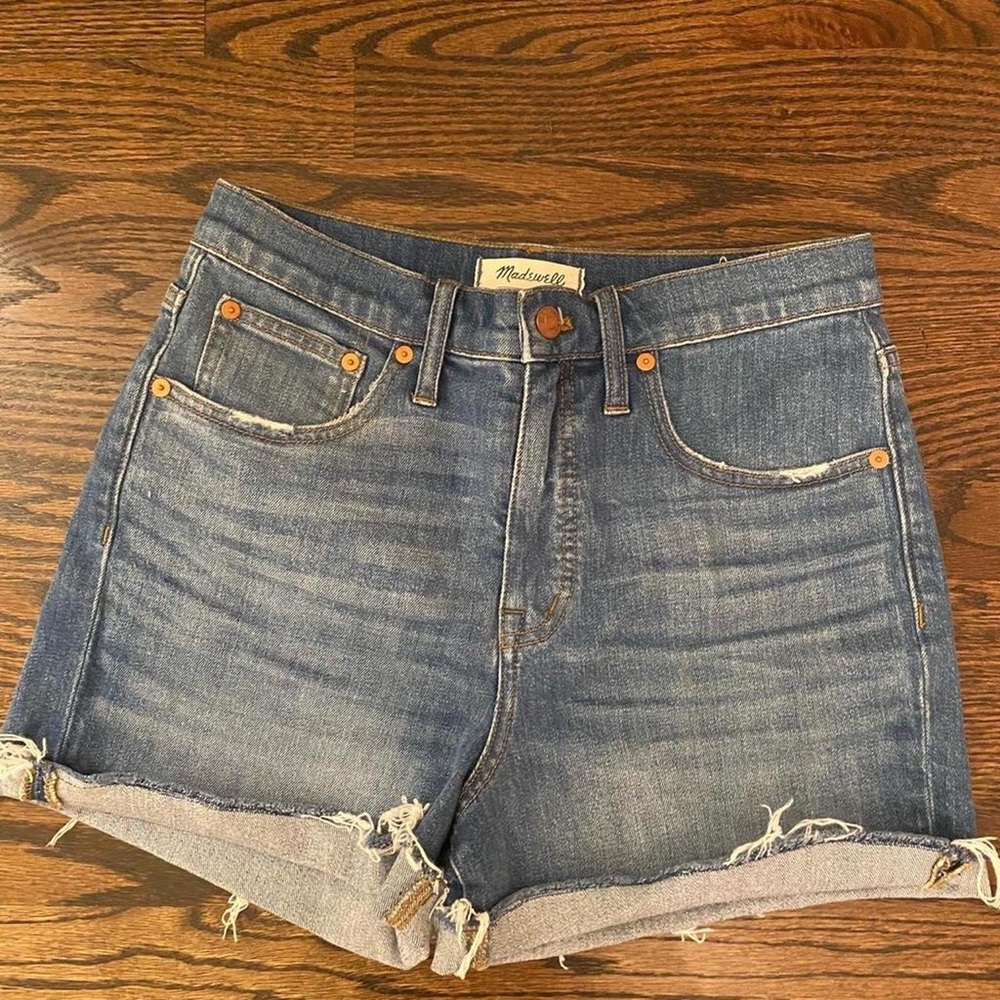 Madewell High Rise Denim Shorts